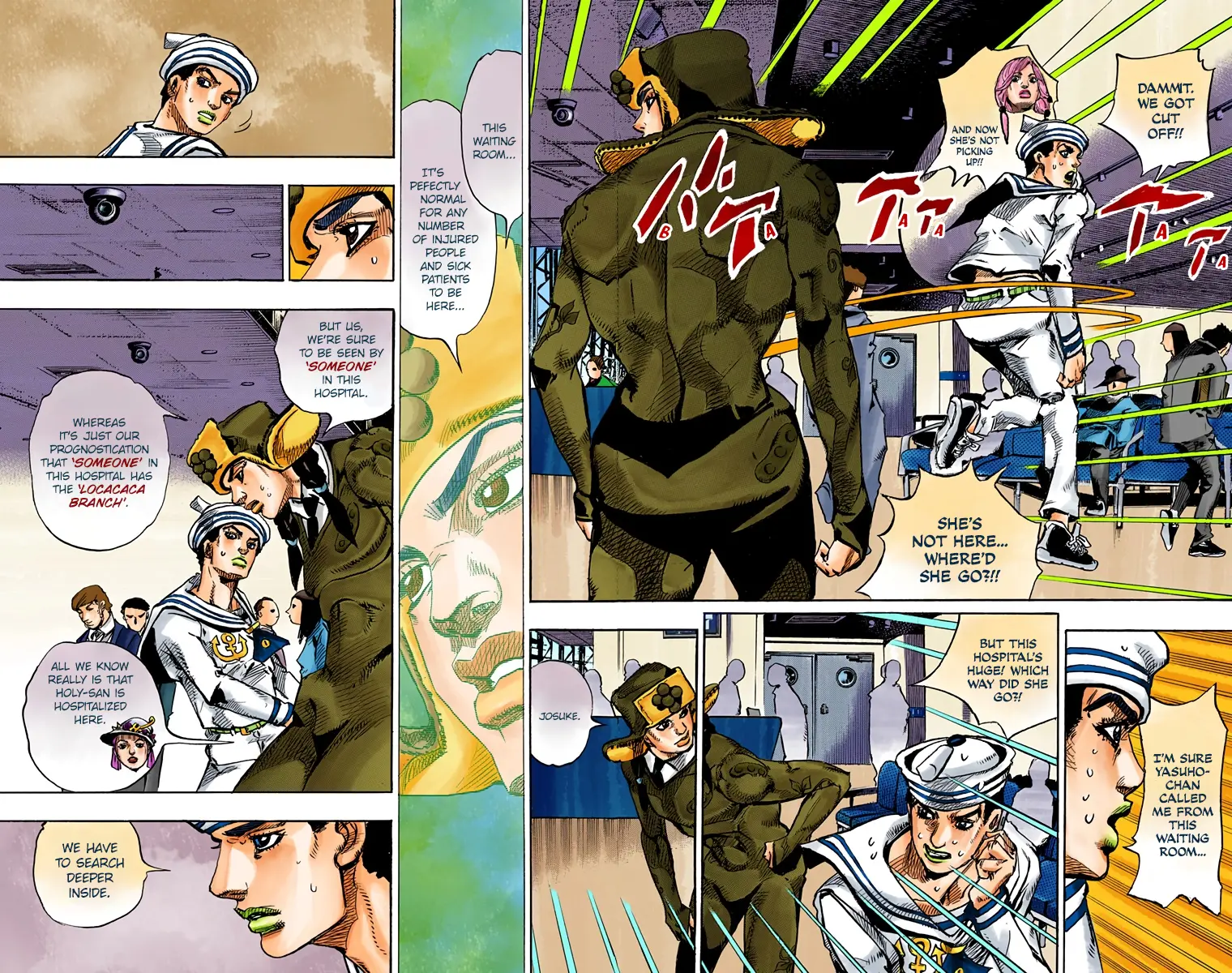 JoJo's Bizarre Adventure, Part 8: JoJolion Colored Manga, chapter 79, page 7