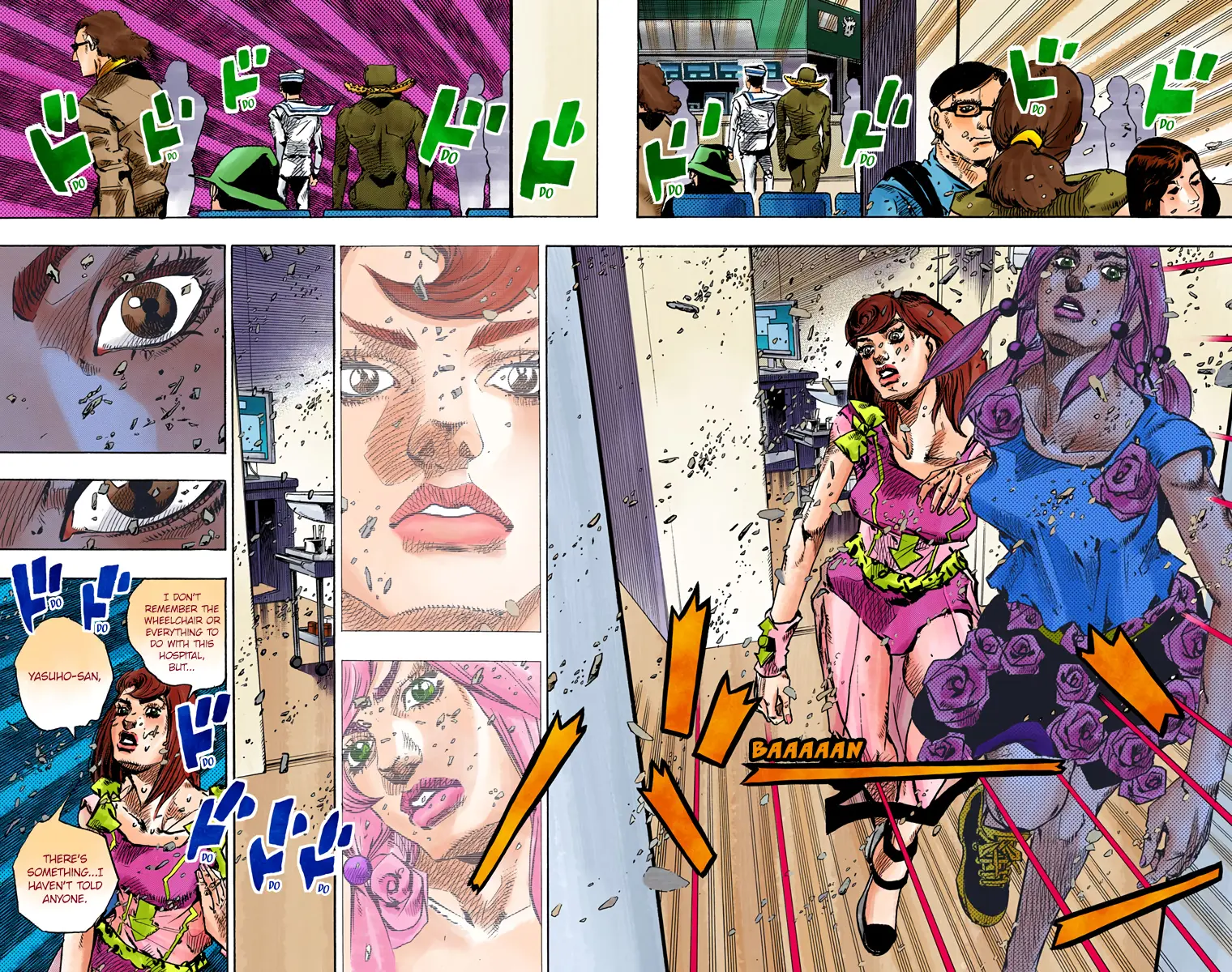 JoJo's Bizarre Adventure, Part 8: JoJolion Colored Manga, chapter 79, page 34
