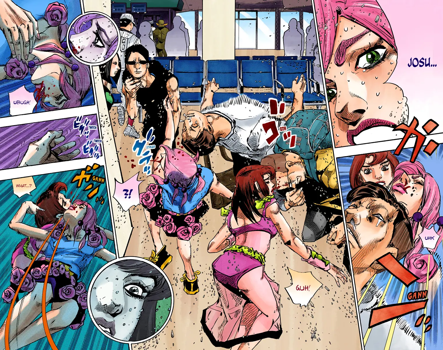 JoJo's Bizarre Adventure, Part 8: JoJolion Colored Manga, chapter 80, page 14