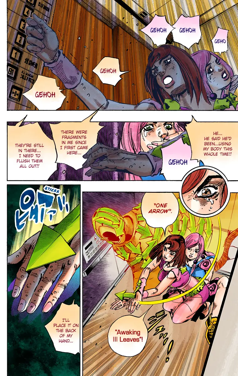 JoJo's Bizarre Adventure, Part 8: JoJolion Colored Manga, chapter 80, page 28
