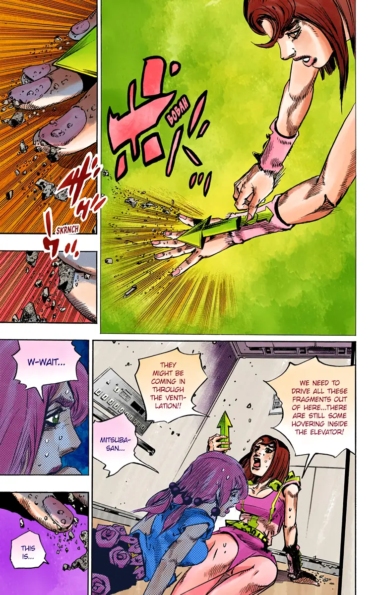 JoJo's Bizarre Adventure, Part 8: JoJolion Colored Manga, chapter 80, page 29