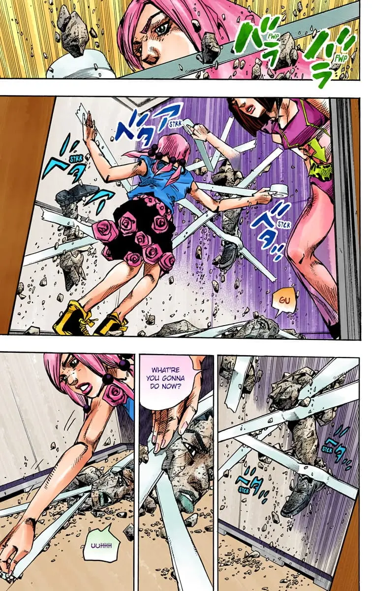 JoJo's Bizarre Adventure, Part 8: JoJolion Colored Manga, chapter 81, page 17