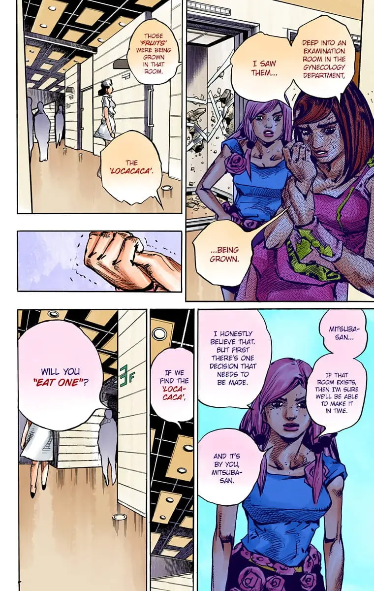 JoJo's Bizarre Adventure, Part 8: JoJolion Colored Manga, chapter 81, page 20
