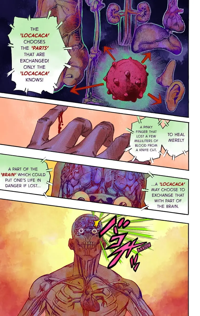 JoJo's Bizarre Adventure, Part 8: JoJolion Colored Manga, chapter 81, page 33