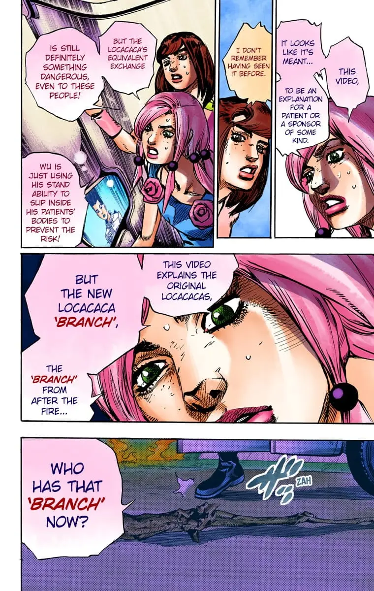 JoJo's Bizarre Adventure, Part 8: JoJolion Colored Manga, chapter 81, page 36