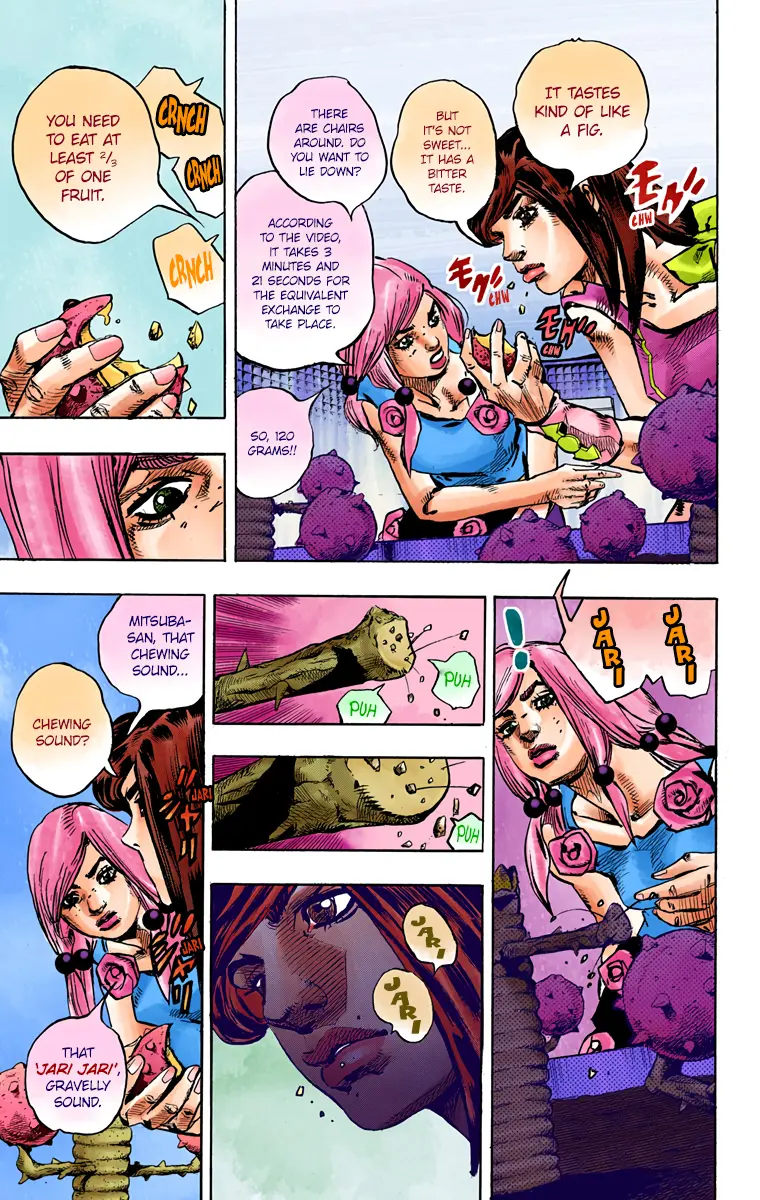 JoJo's Bizarre Adventure, Part 8: JoJolion Colored Manga, chapter 82, page 7