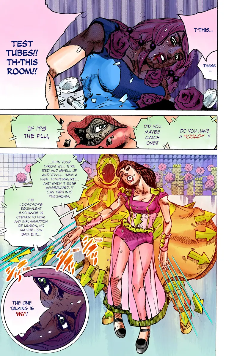 JoJo's Bizarre Adventure, Part 8: JoJolion Colored Manga, chapter 82, page 17