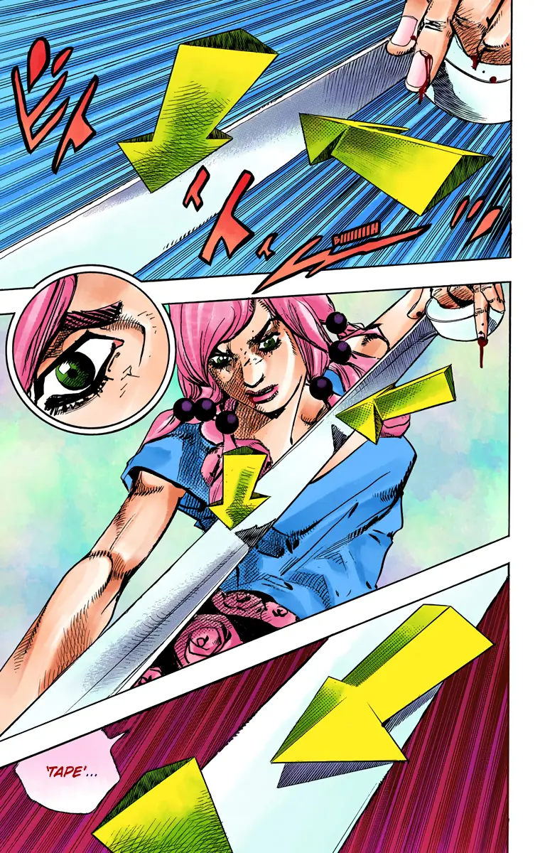 JoJo's Bizarre Adventure, Part 8: JoJolion Colored Manga, chapter 82, page 21