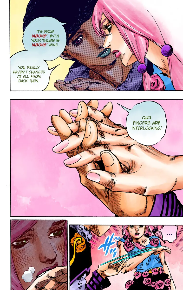 JoJo's Bizarre Adventure, Part 8: JoJolion Colored Manga, chapter 83, page 18