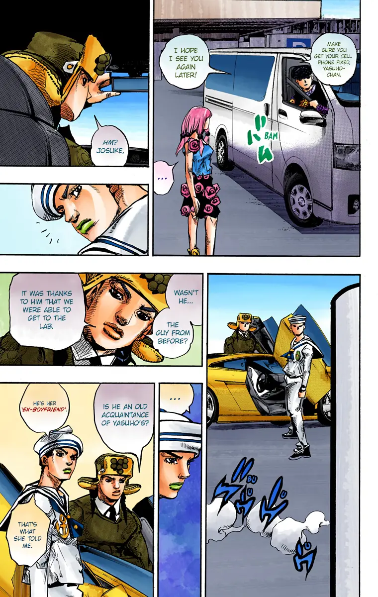 JoJo's Bizarre Adventure, Part 8: JoJolion Colored Manga, chapter 83, page 19