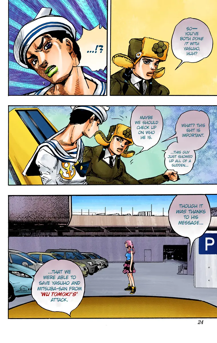 JoJo's Bizarre Adventure, Part 8: JoJolion Colored Manga, chapter 83, page 20