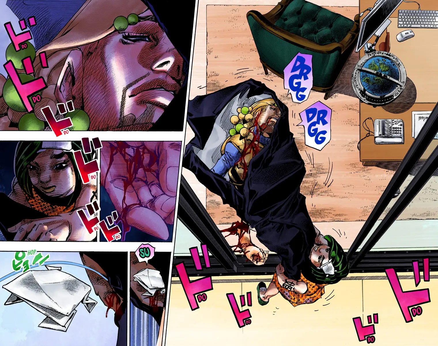 JoJo's Bizarre Adventure, Part 8: JoJolion Colored Manga, chapter 83, page 30