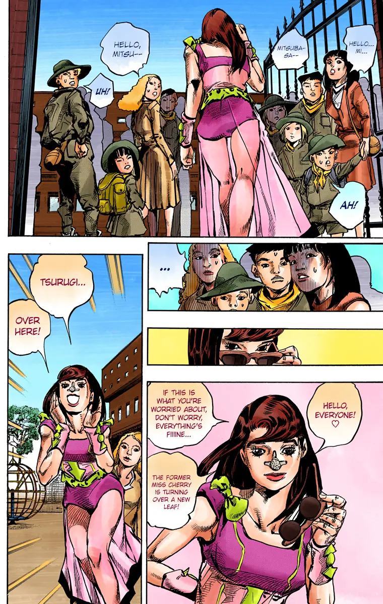 JoJo's Bizarre Adventure, Part 8: JoJolion Colored Manga, chapter 83, page 33