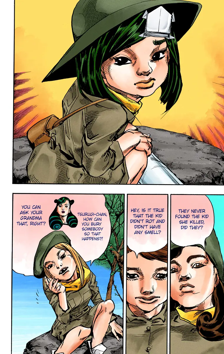 JoJo's Bizarre Adventure, Part 8: JoJolion Colored Manga, chapter 83, page 37
