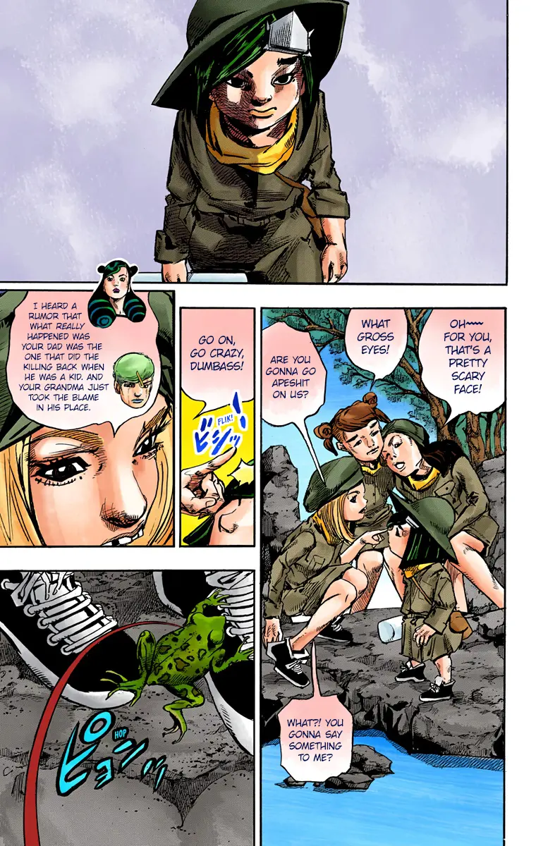 JoJo's Bizarre Adventure, Part 8: JoJolion Colored Manga, chapter 83, page 38