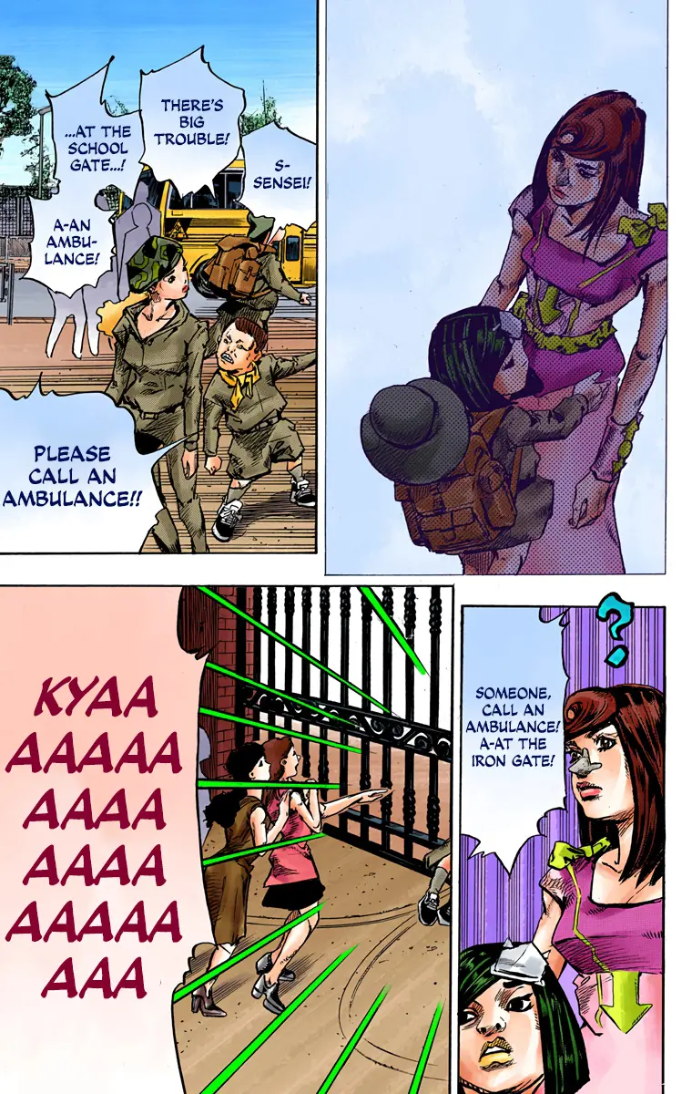 JoJo's Bizarre Adventure, Part 8: JoJolion Colored Manga, chapter 83, page 42