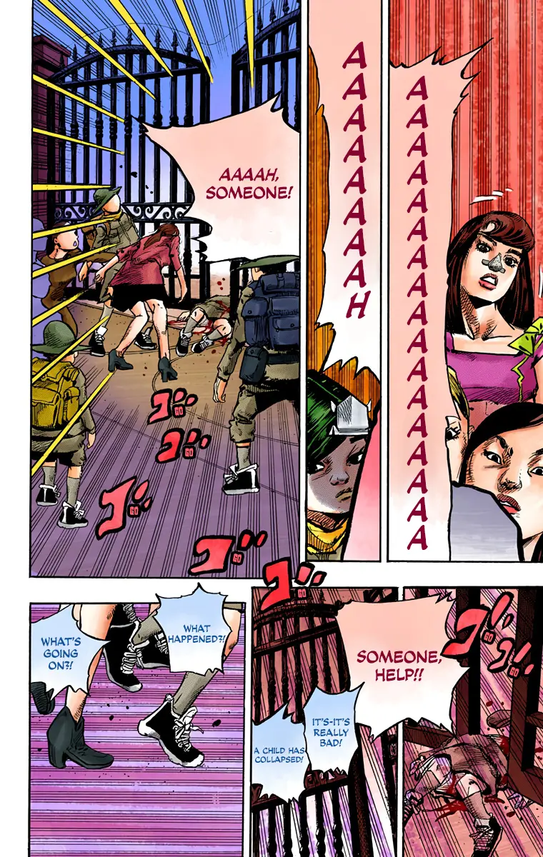JoJo's Bizarre Adventure, Part 8: JoJolion Colored Manga, chapter 83, page 43