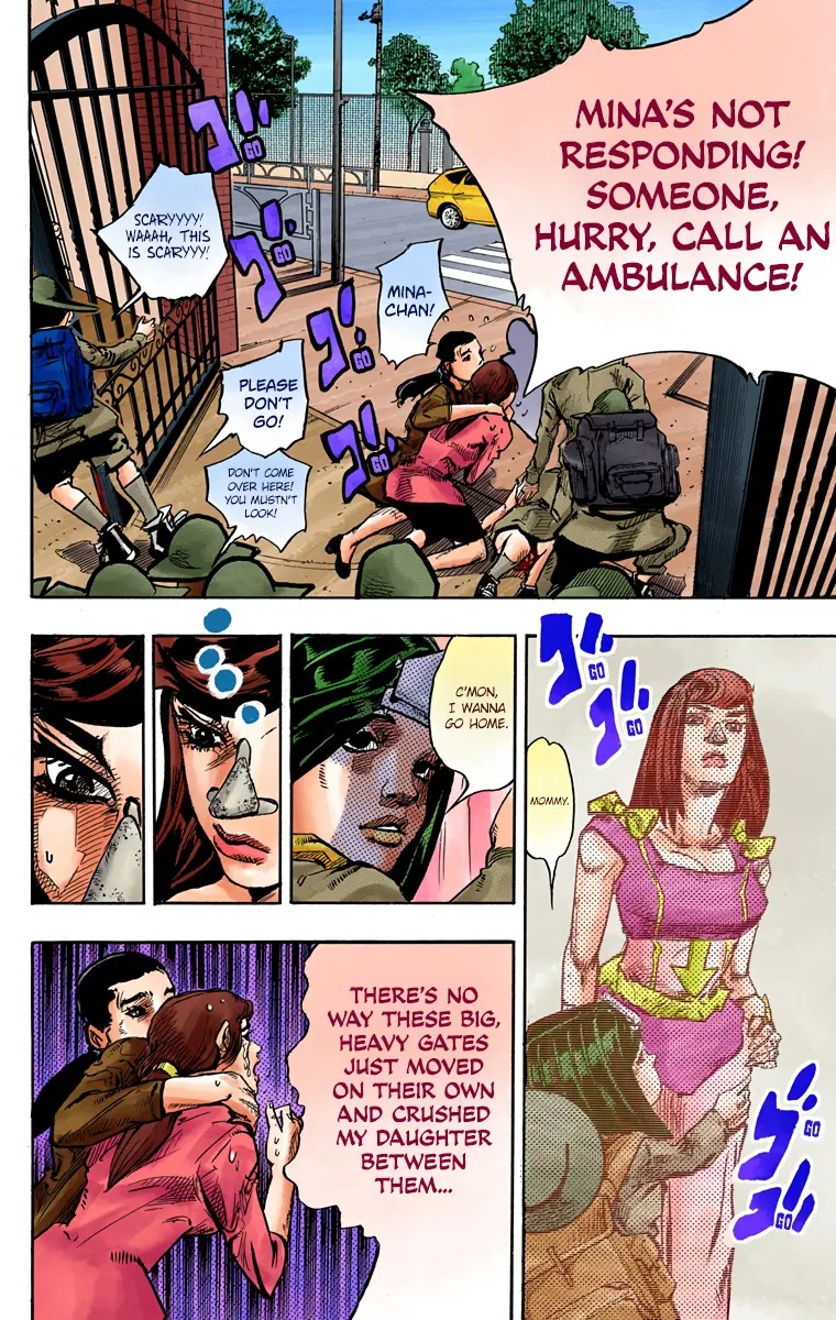 JoJo's Bizarre Adventure, Part 8: JoJolion Colored Manga, chapter 83, page 45