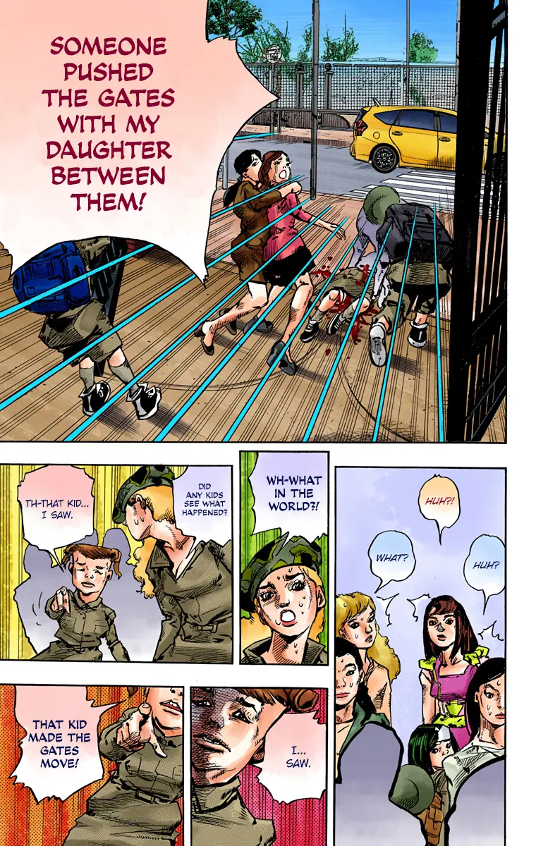 JoJo's Bizarre Adventure, Part 8: JoJolion Colored Manga, chapter 83, page 46