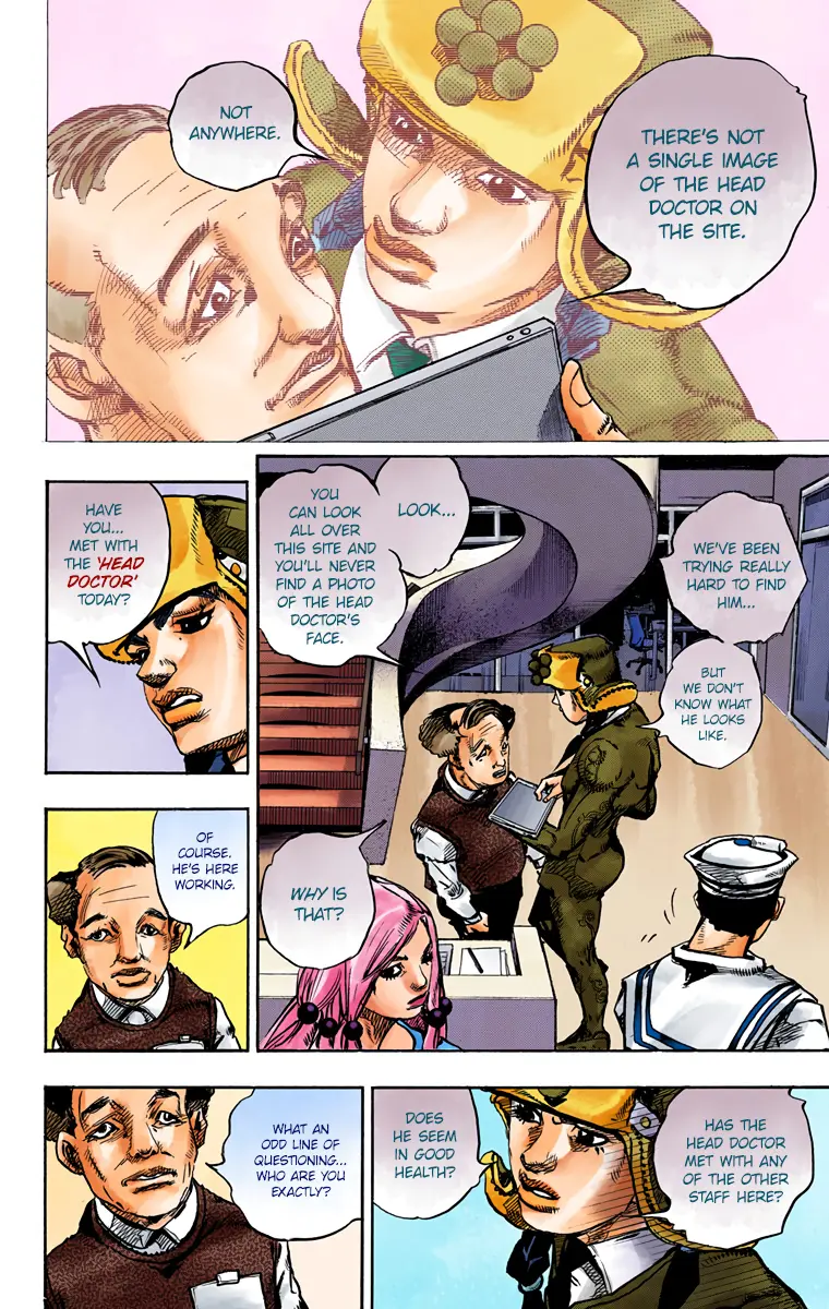 JoJo's Bizarre Adventure, Part 8: JoJolion Colored Manga, chapter 84, page 9
