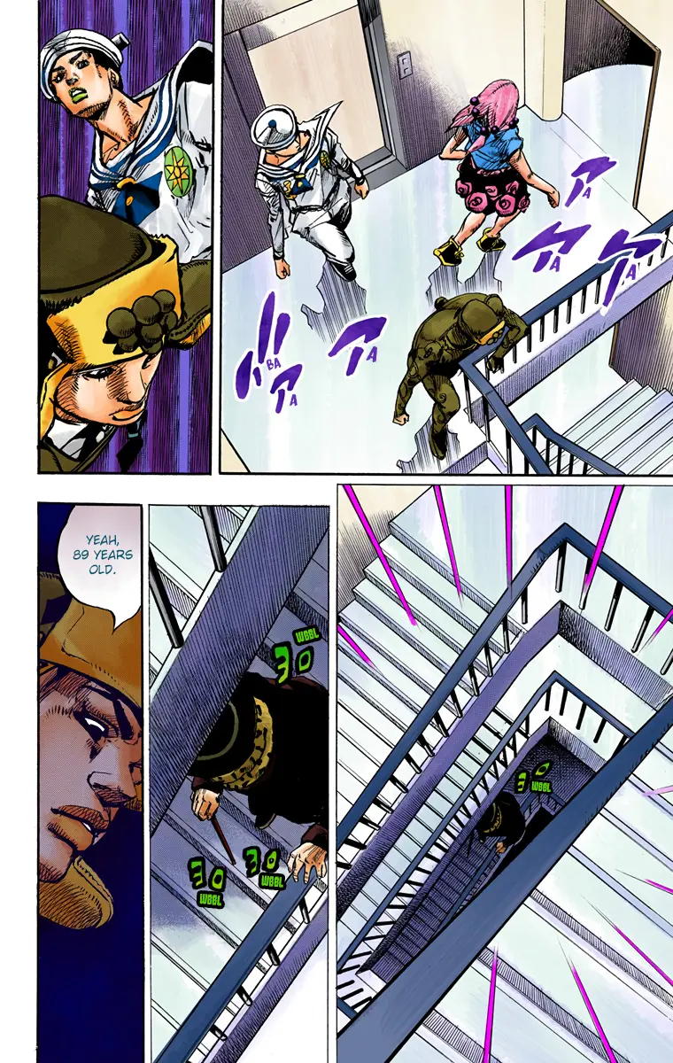 JoJo's Bizarre Adventure, Part 8: JoJolion Colored Manga, chapter 84, page 16