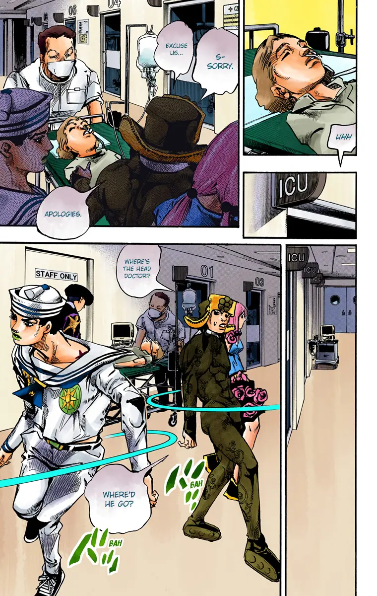 JoJo's Bizarre Adventure, Part 8: JoJolion Colored Manga, chapter 84, page 22