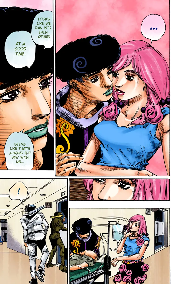JoJo's Bizarre Adventure, Part 8: JoJolion Colored Manga, chapter 84, page 28