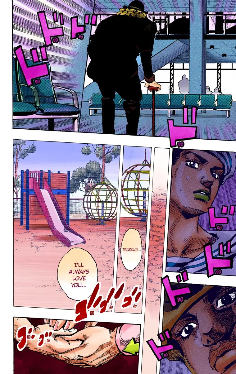 JoJo's Bizarre Adventure, Part 8: JoJolion Colored Manga, chapter 84, page 34