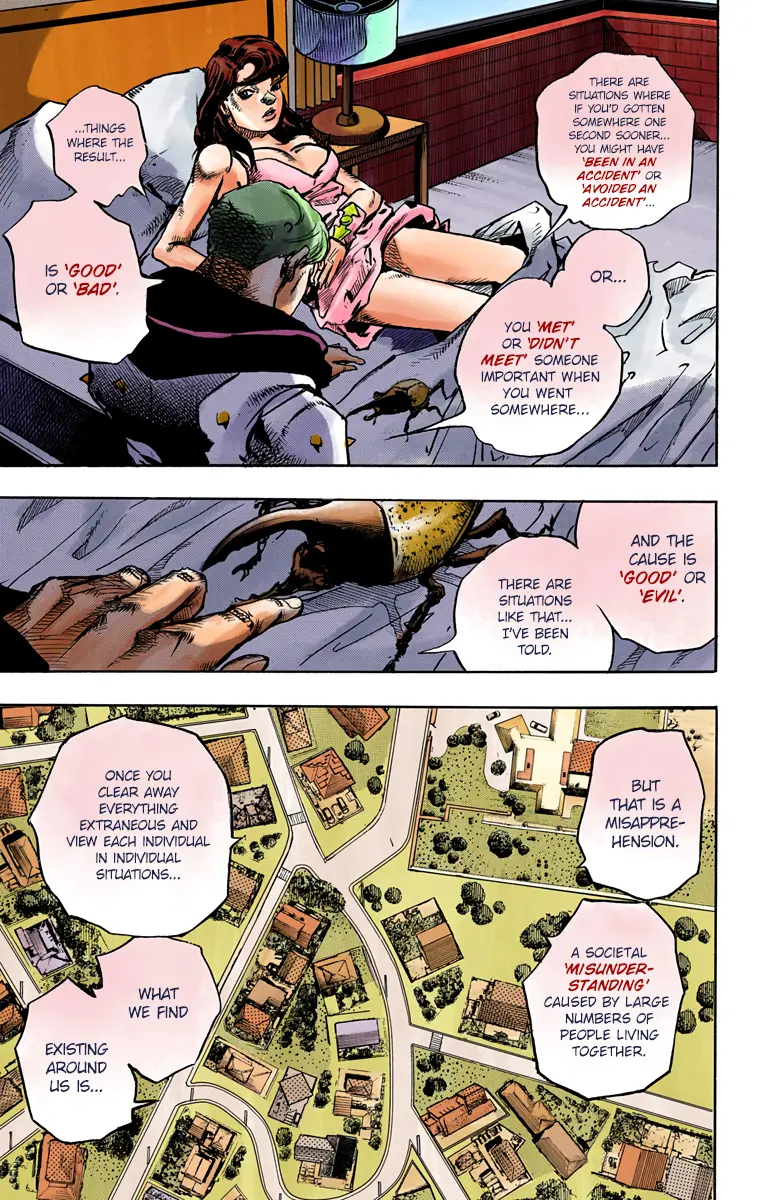 JoJo's Bizarre Adventure, Part 8: JoJolion Colored Manga, chapter 85, page 10
