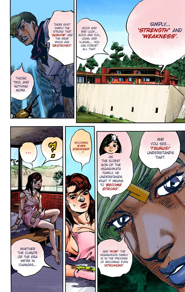 JoJo's Bizarre Adventure, Part 8: JoJolion Colored Manga, chapter 85, page 11