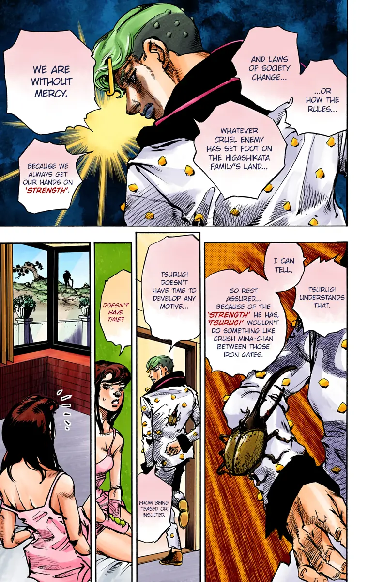 JoJo's Bizarre Adventure, Part 8: JoJolion Colored Manga, chapter 85, page 12