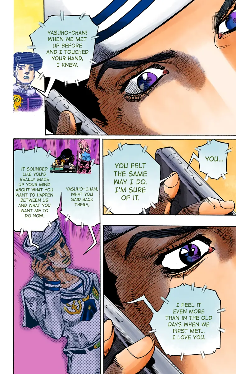 JoJo's Bizarre Adventure, Part 8: JoJolion Colored Manga, chapter 85, page 34