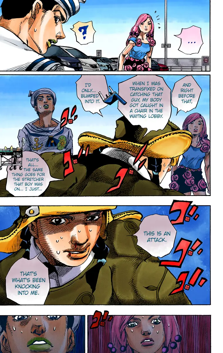JoJo's Bizarre Adventure, Part 8: JoJolion Colored Manga, chapter 85, page 37