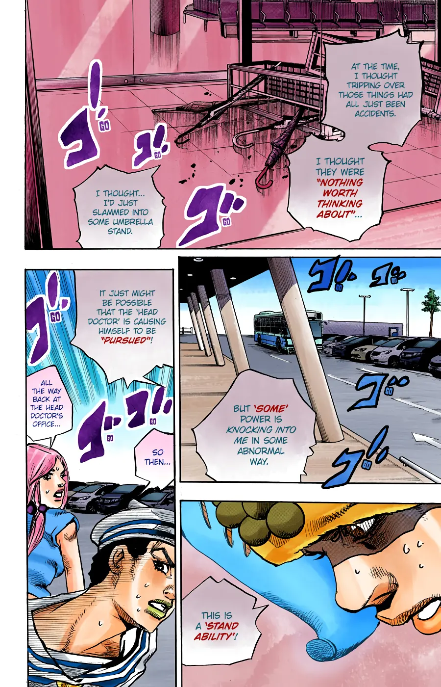 JoJo's Bizarre Adventure, Part 8: JoJolion Colored Manga, chapter 86, page 4