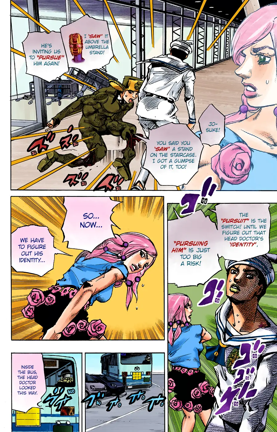 JoJo's Bizarre Adventure, Part 8: JoJolion Colored Manga, chapter 86, page 7
