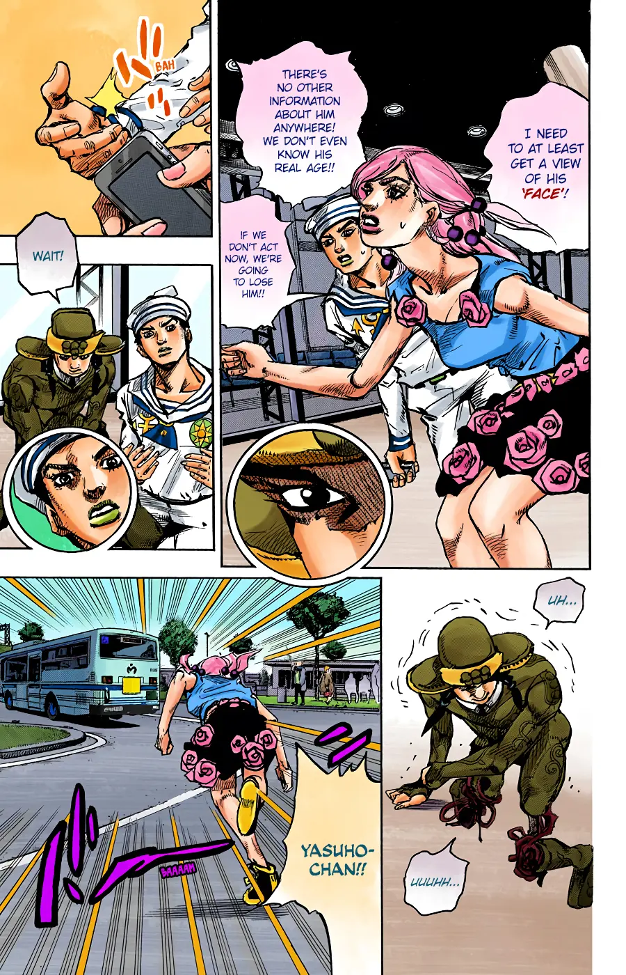 JoJo's Bizarre Adventure, Part 8: JoJolion Colored Manga, chapter 86, page 8