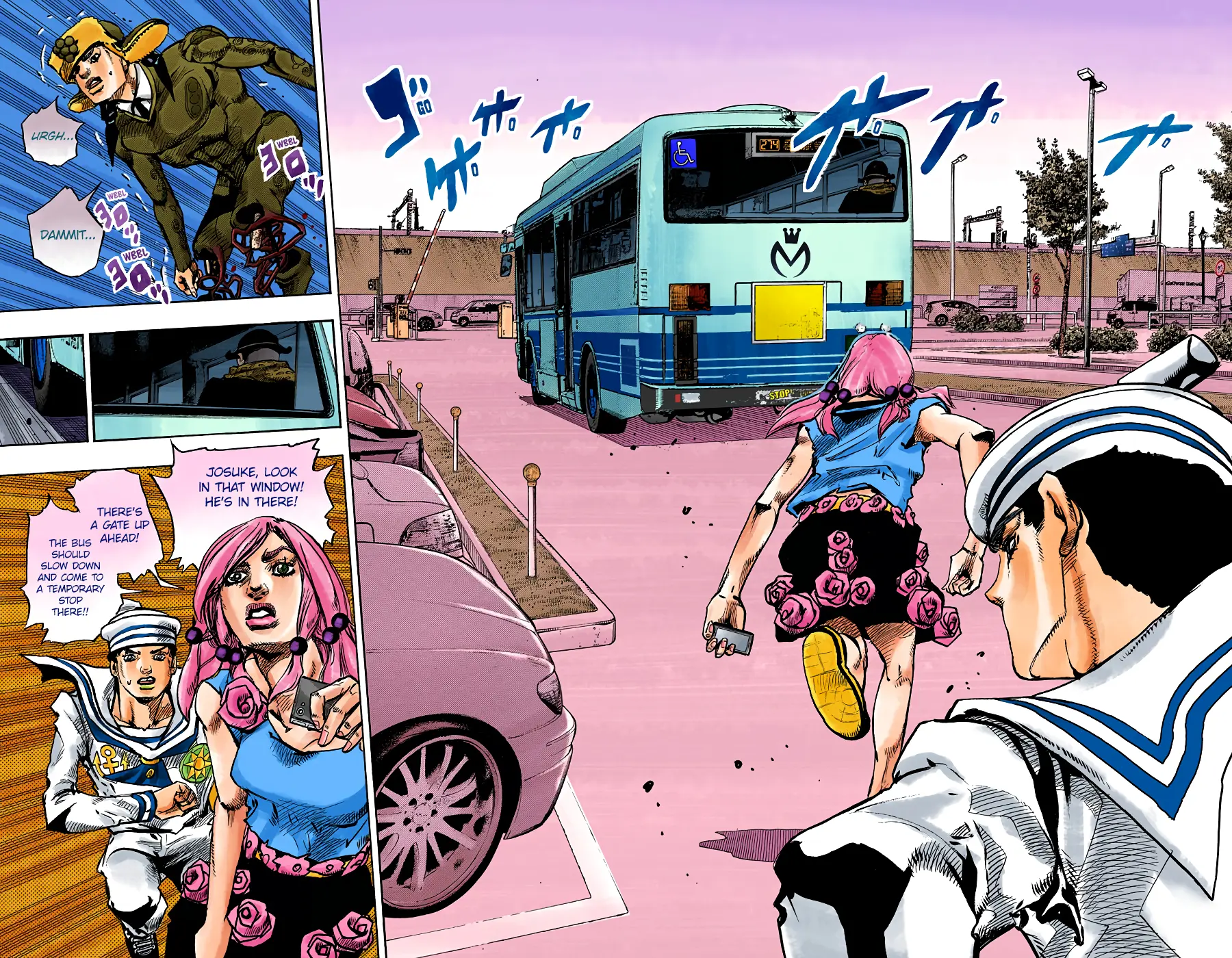 JoJo's Bizarre Adventure, Part 8: JoJolion Colored Manga, chapter 86, page 9