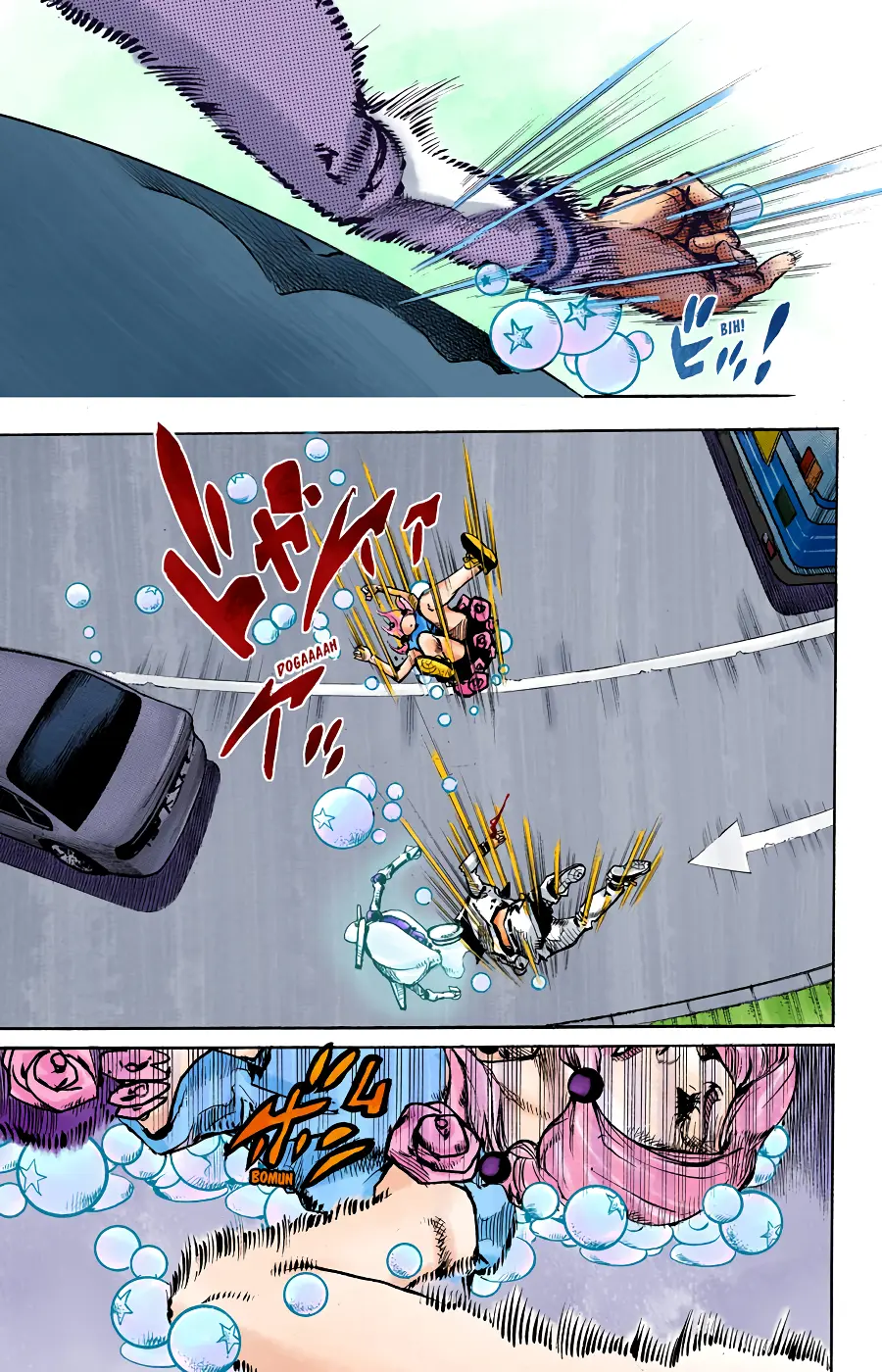 JoJo's Bizarre Adventure, Part 8: JoJolion Colored Manga, chapter 86, page 16