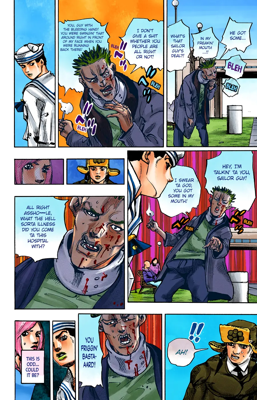 JoJo's Bizarre Adventure, Part 8: JoJolion Colored Manga, chapter 86, page 21