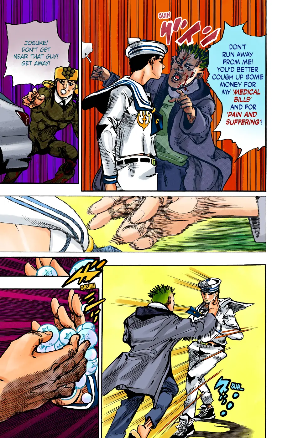 JoJo's Bizarre Adventure, Part 8: JoJolion Colored Manga, chapter 86, page 22
