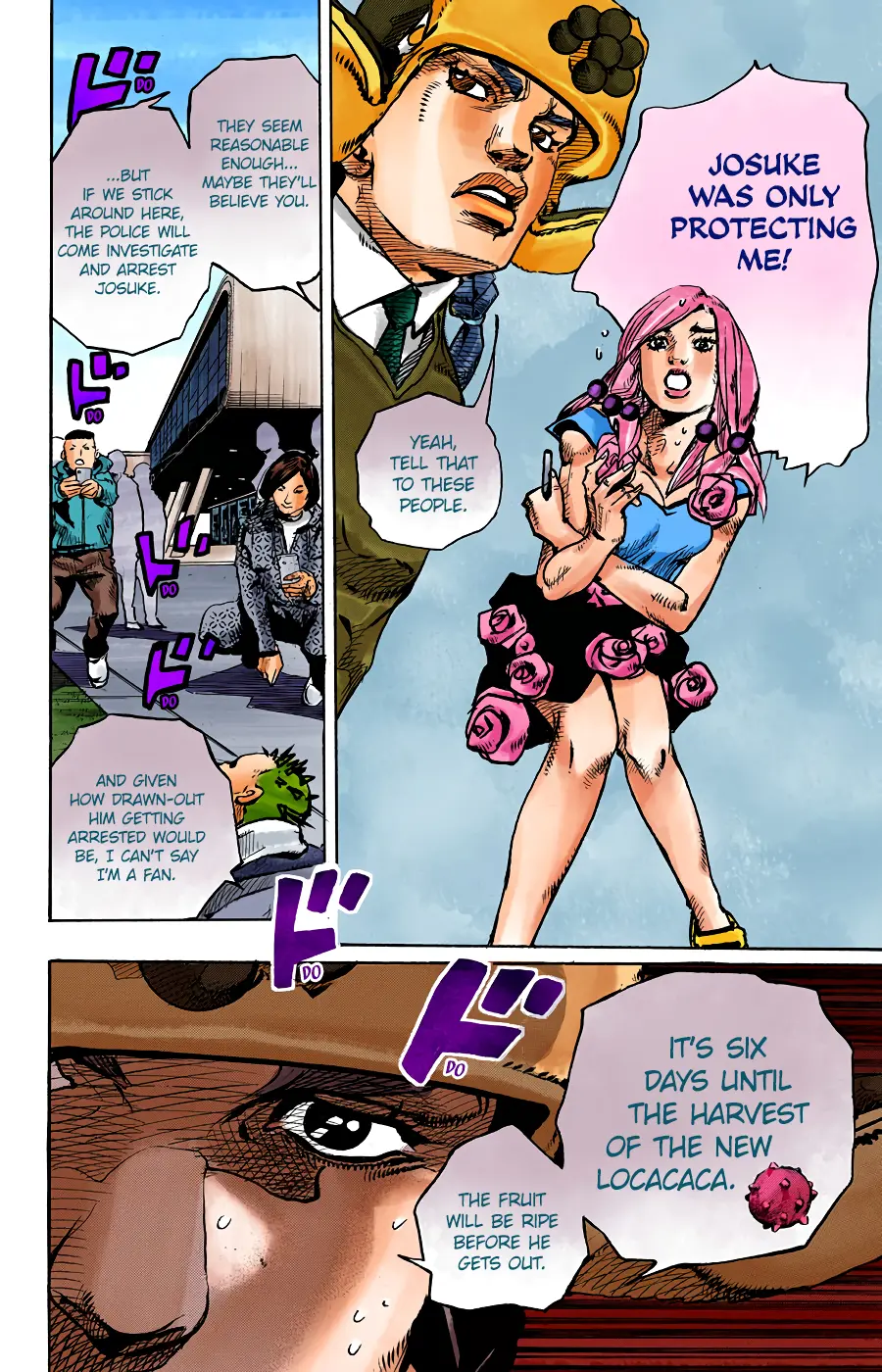 JoJo's Bizarre Adventure, Part 8: JoJolion Colored Manga, chapter 86, page 27