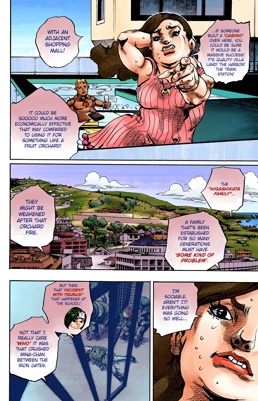 JoJo's Bizarre Adventure, Part 8: JoJolion Colored Manga, chapter 86, page 36