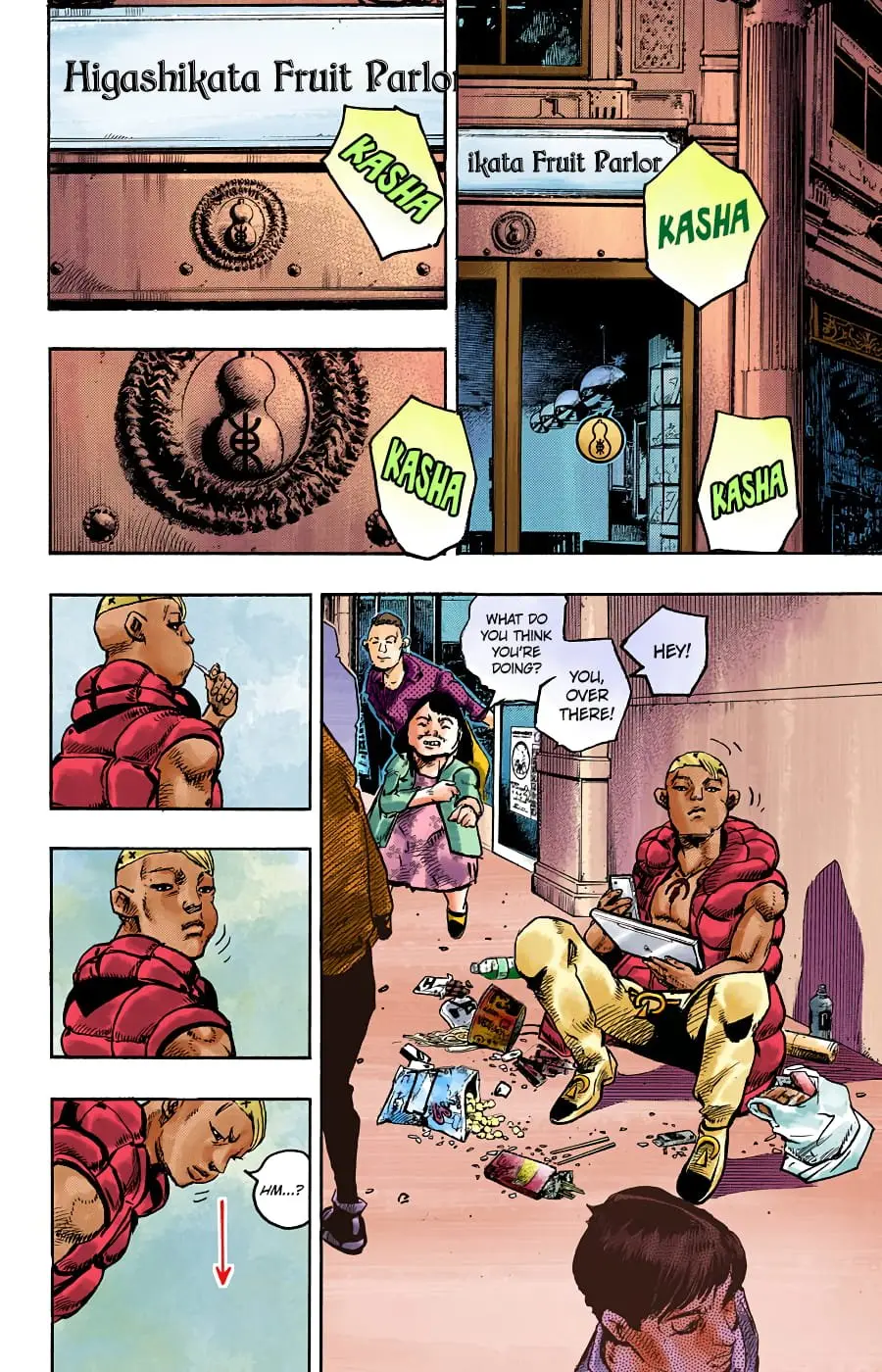 JoJo's Bizarre Adventure, Part 8: JoJolion Colored Manga, chapter 87, page 8