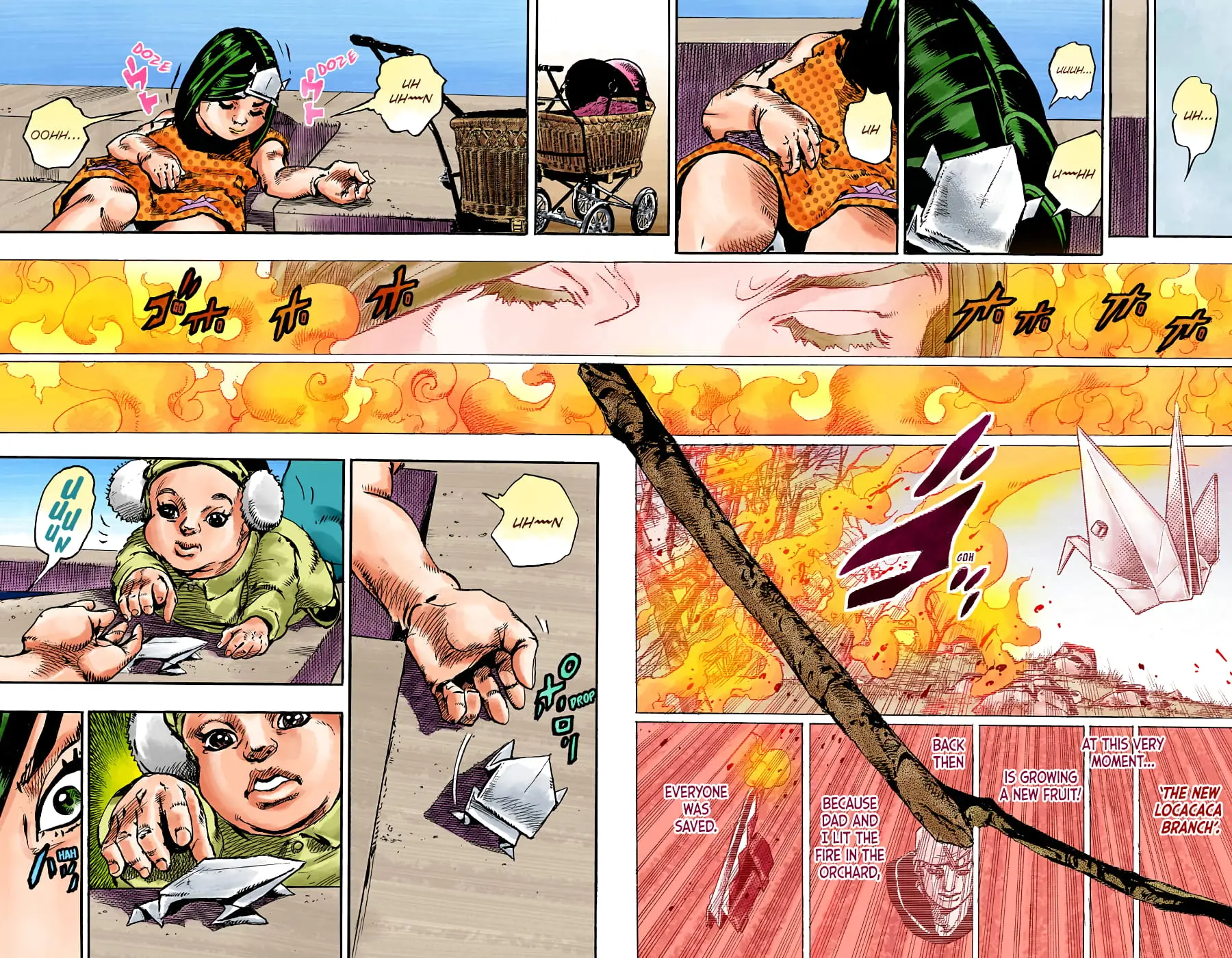 JoJo's Bizarre Adventure, Part 8: JoJolion Colored Manga, chapter 87, page 11