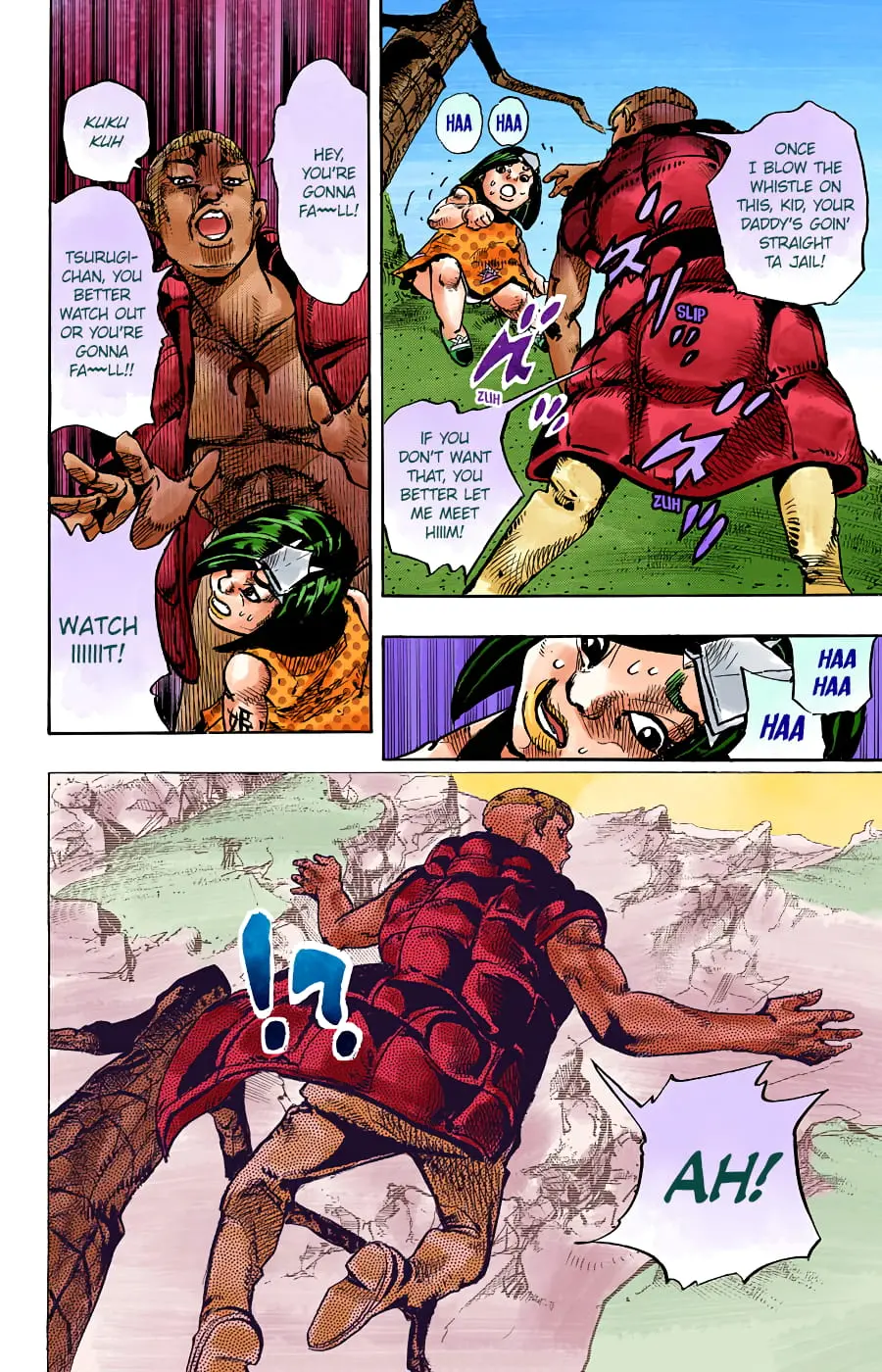 JoJo's Bizarre Adventure, Part 8: JoJolion Colored Manga, chapter 87, page 25