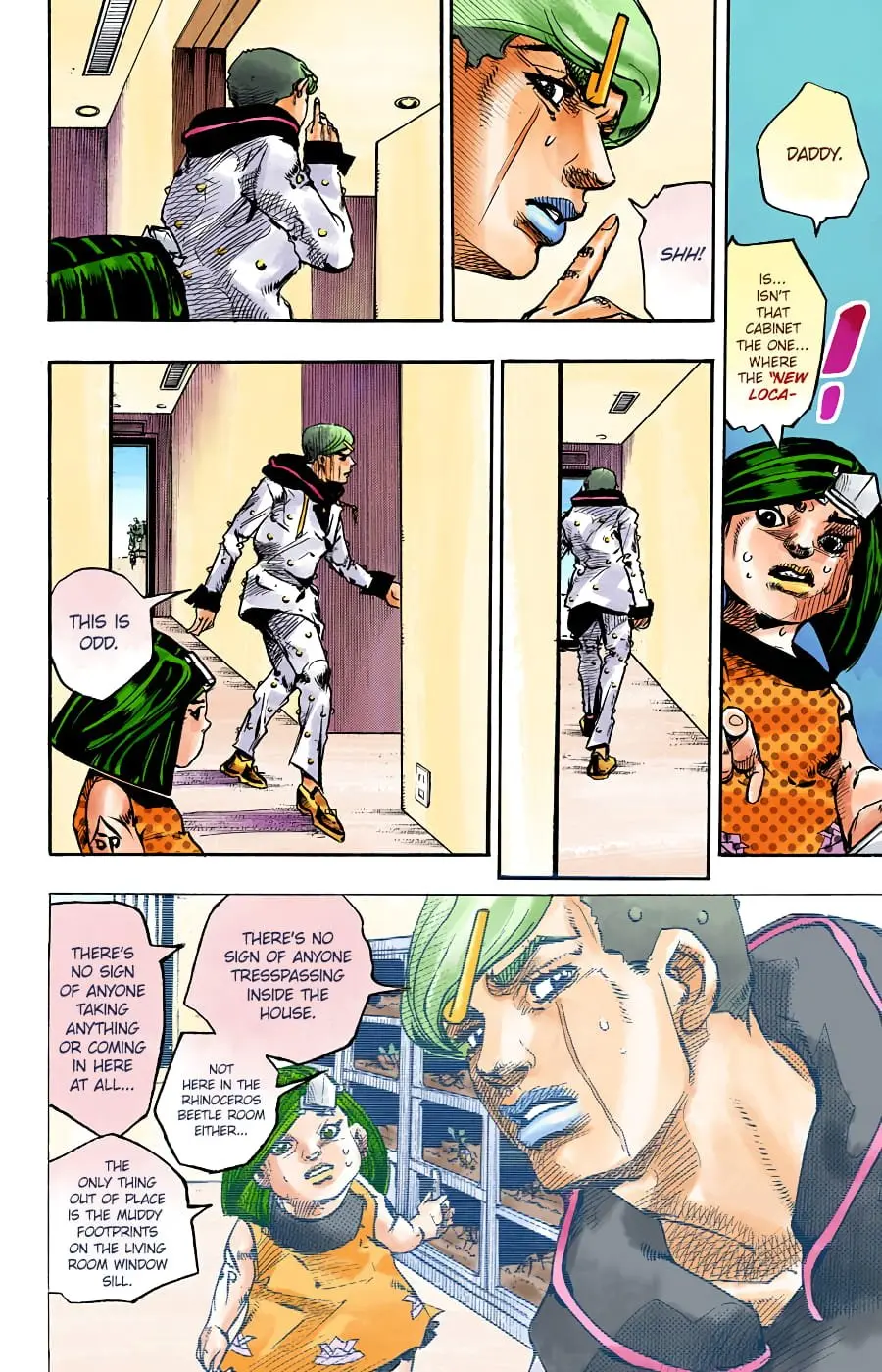 JoJo's Bizarre Adventure, Part 8: JoJolion Colored Manga, chapter 87, page 35