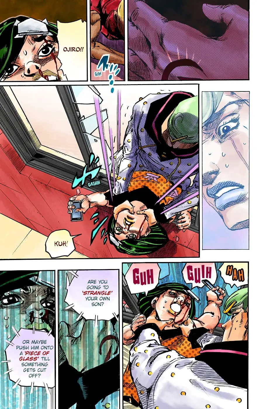 JoJo's Bizarre Adventure, Part 8: JoJolion Colored Manga, chapter 88, page 7