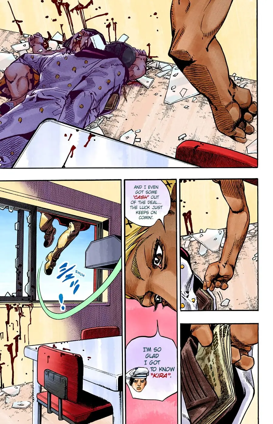 JoJo's Bizarre Adventure, Part 8: JoJolion Colored Manga, chapter 88, page 18