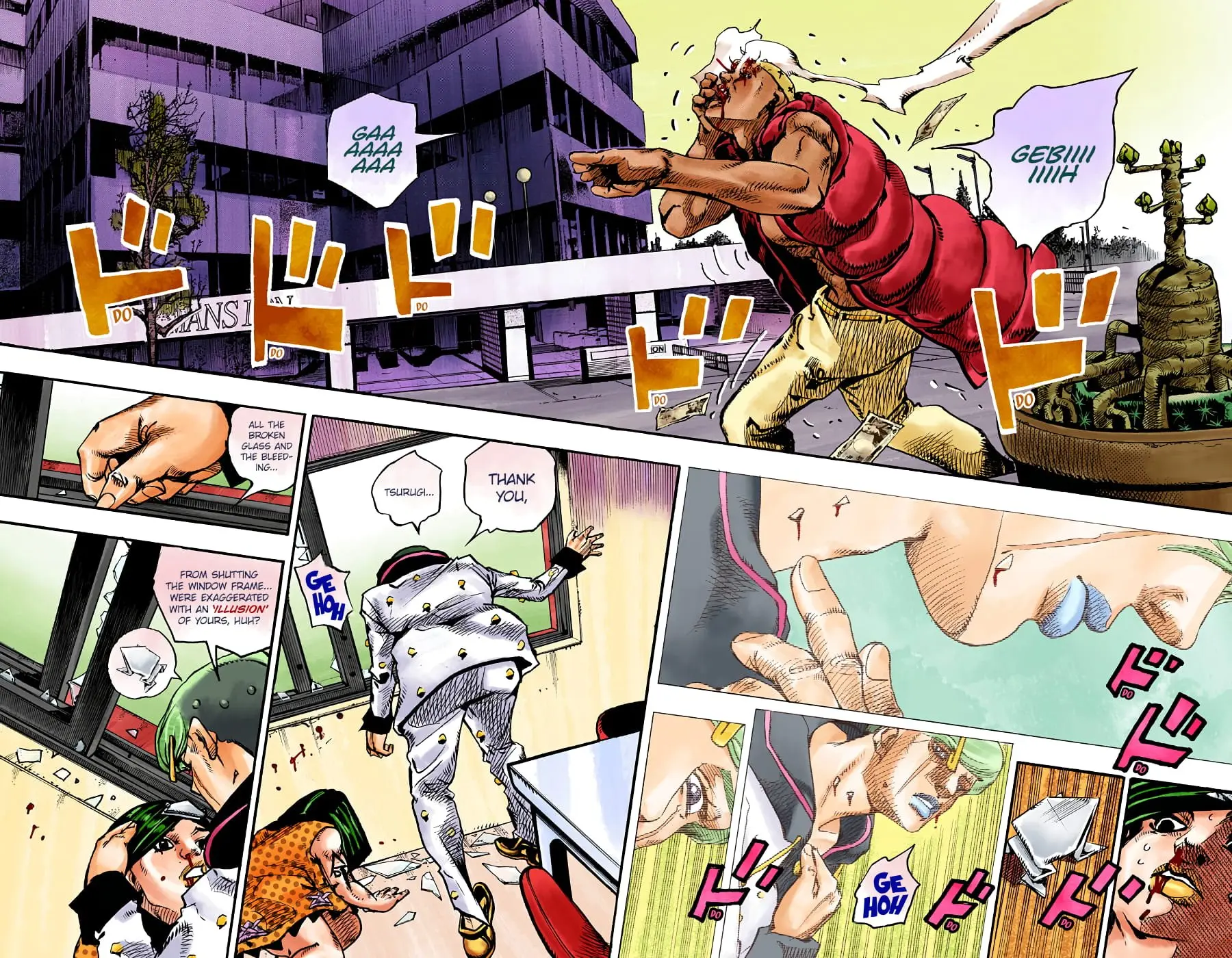 JoJo's Bizarre Adventure, Part 8: JoJolion Colored Manga, chapter 88, page 27