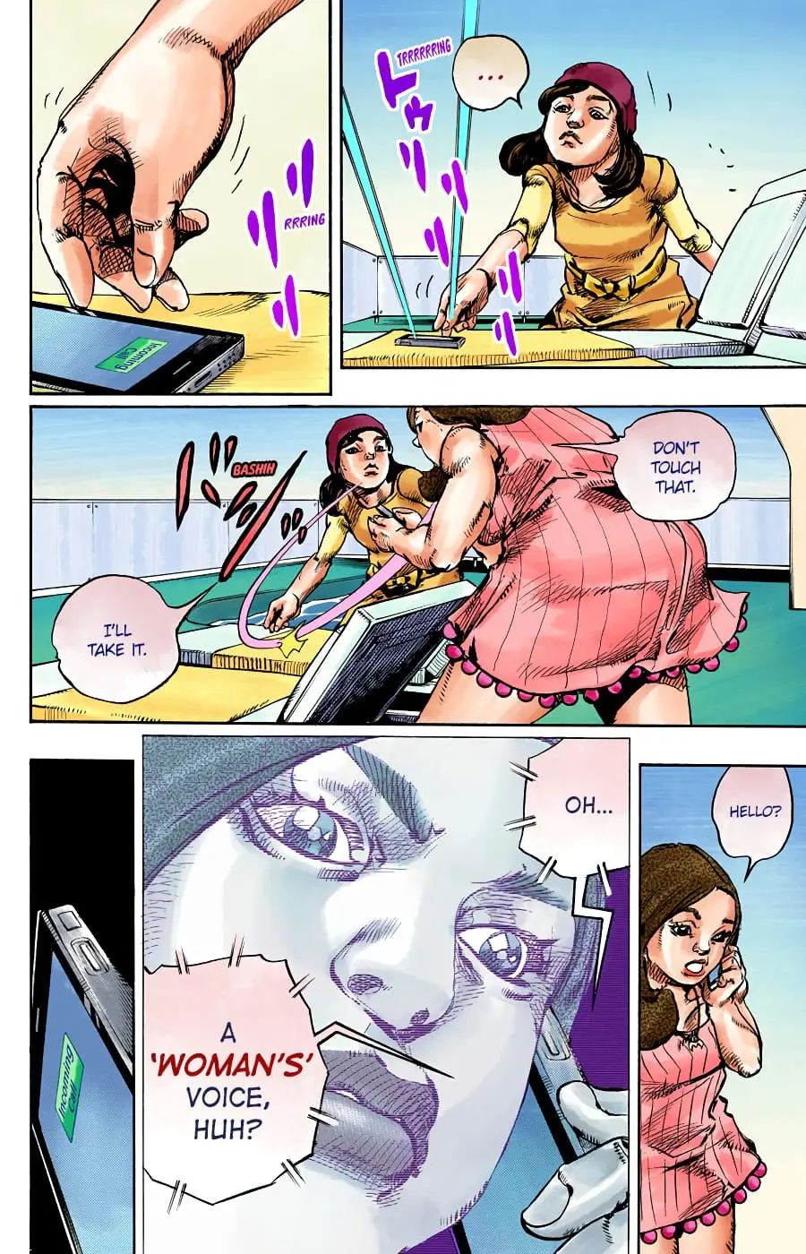 JoJo's Bizarre Adventure, Part 8: JoJolion Colored Manga, chapter 88, page 32